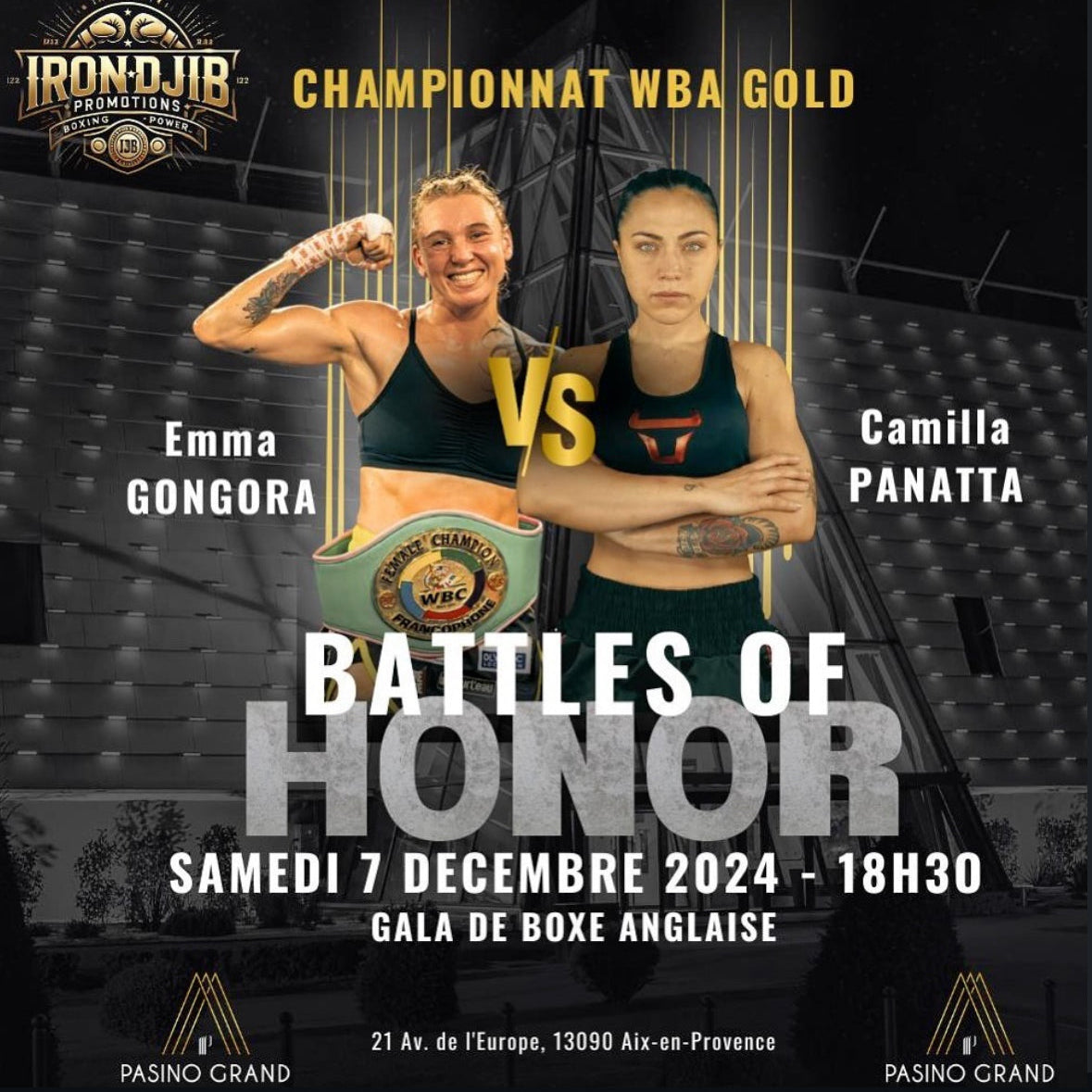--pre-order-- WBA GOLD CHAMPION T-shirt