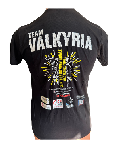 Tee-shirt CHAMPIONNAT WBC FRANCOPHONE - TEAM VALKYRIA
